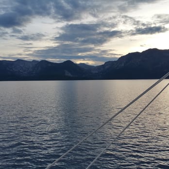 MS Dixie II - A little cold but not bad. Couldn't miss the sunset! - Boating Near Me - Zephyr Cove, Nevada