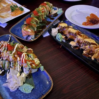 Shiki - Hot-hot 3, Carryover Roll, Crab Angel Roll - Asian Fusion Near Me - Homewood, Alabama