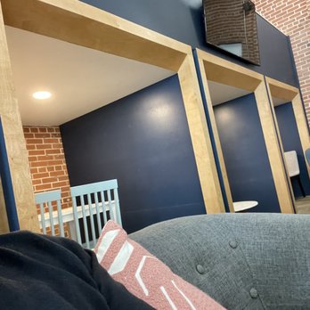 Brass Tacks - Work and study areas with a little more privacy. - Coffee & Tea Near Me - Houston, Texas Brass Tacks - Work and study areas with a little more privacy. - Coffee & Tea Near Me - Houston, Texas