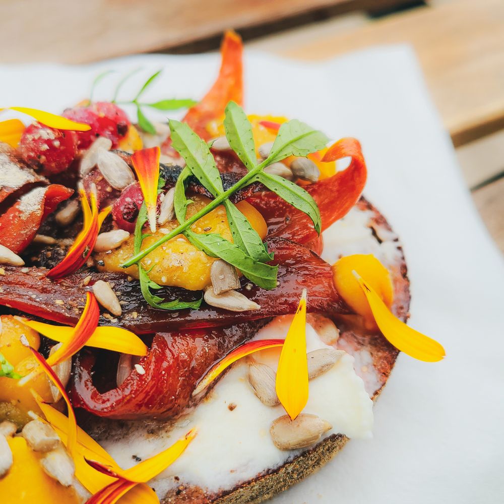 Interval - Raw & Fermented Carrot Tartine - Cafes Near Me - Milwaukee, Wisconsin