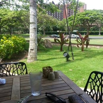 Monkeypod Kitchen - The view of our property from outside seating. Right across the street from Aulani - Hawaiian Near Me - Kapolei, Hawaii Monkeypod Kitchen - The view of our property from outside seating. Right across the street from Aulani - Hawaiian Near Me - Kapolei, Hawaii