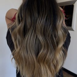 Hair by Kim Shepherd - Lived-in color on a gorgeous brunette
