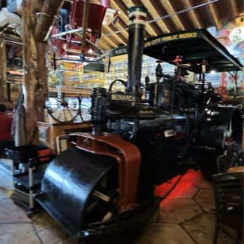 Red's Old 395 Grill - Train in the dining room - New American Near Me - Carson City, Nevada