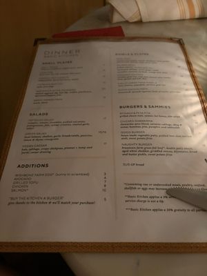 Menu photo 3 Basic Kitchen Charleston, SC