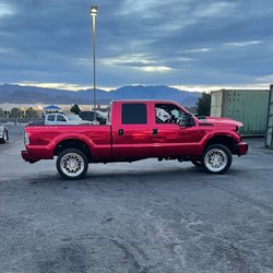 Ridelife Industries - Full Color Change Wrap, 
Red Chrome on a FUMMINS