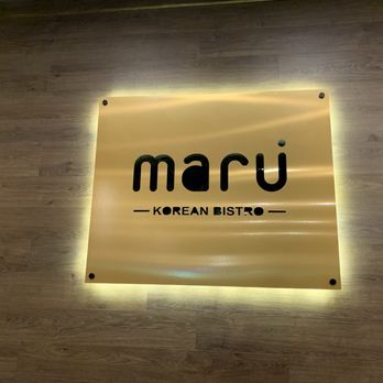 Maru Korean Bistro - Signage - Barbeque Near Me - Fairfield, California Maru Korean Bistro - Signage - Barbeque Near Me - Fairfield, California
