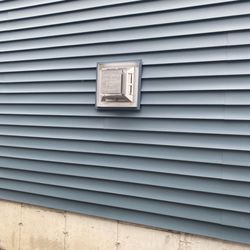 DeFrancesco Construction - Exterior gas vent done by DeFrancesco Construction