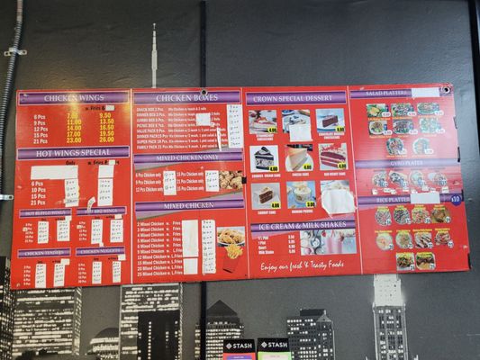 Menu photo 3 Crown Fried Chicken Beacon, NY Menu photo 3 Crown Fried Chicken Beacon, NY