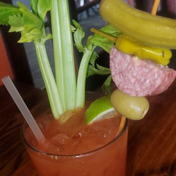 Under the Volcano - This is an exceptional Bloody Mary (I got spicy). I will definitely return for this one. - Latin American Near Me - Houston, Texas Under the Volcano - This is an exceptional Bloody Mary (I got spicy). I will definitely return for this one. - Latin American Near Me - Houston, Texas