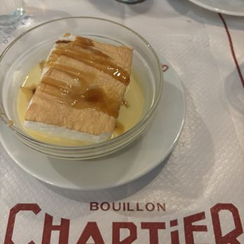 Bouillon Chartier - ile flottante - French Near Me - Paris, 01