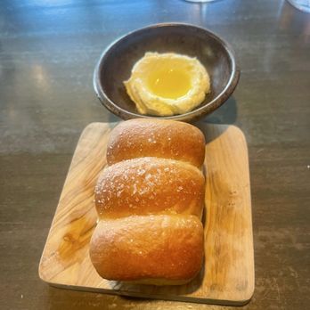 Precita Social - 1/2 Order: Parker House Rolls - cultured butter - French Near Me - San Francisco, California Precita Social - 1/2 Order: Parker House Rolls - cultured butter - French Near Me - San Francisco, California