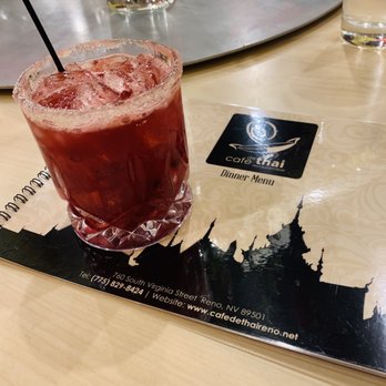 Cafe De Thai - Blackberry Thyme Margarita - Thai Near Me - Reno, Nevada Cafe De Thai - Blackberry Thyme Margarita - Thai Near Me - Reno, Nevada