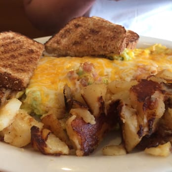 Early Bird Cafe - Ham, avocado omelette with home fries. - Diners Near Me - Ridgefield, Connecticut