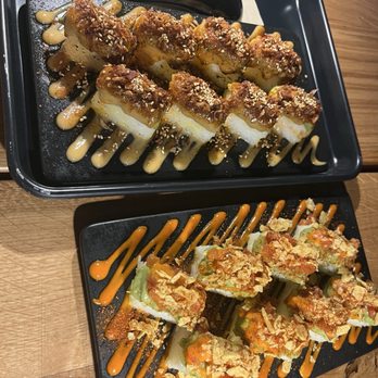 REDWHITE - Los Angeles - Roasted Miso Avocado Sushi Roll (8 pieces) Sweet Chilli Taco Sushi Roll (8 pieces) - Ramen Near Me - Los Angeles, California REDWHITE - Los Angeles - Roasted Miso Avocado Sushi Roll (8 pieces) Sweet Chilli Taco Sushi Roll (8 pieces) - Ramen Near Me - Los Angeles, California