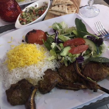 Caspian Restaurant - Rack of lamb (shishlik) - Mediterranean Near Me - Mountain View, California