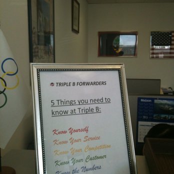 TRIPLE B FORWARDERS - Updated October 2025 - 12 Reviews