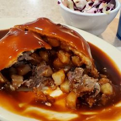 Joe's Pasty Shop - Pasty with gravy.
Slaw.