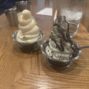 San Ho Won - soft serve (melon + black sesame) - Korean Near Me - San Francisco, California San Ho Won - soft serve (melon + black sesame) - Korean Near Me - San Francisco, California