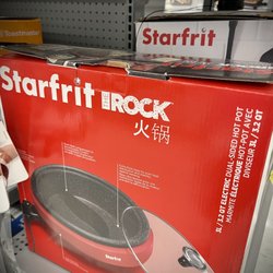 Walmart - Great for Chinese Style Hot Pot!! With 2 compartment for different soup base!!