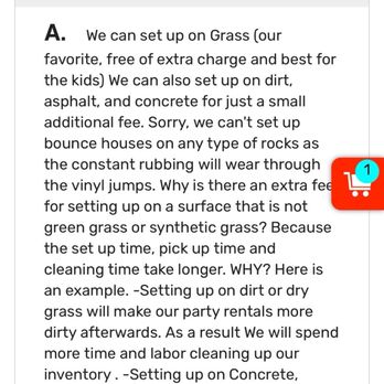 Bailon's Party Rentals - None of these clarify dimensions. - Bounce House Rentals Near Me - San Diego, California Bailon's Party Rentals - None of these clarify dimensions. - Bounce House Rentals Near Me - San Diego, California