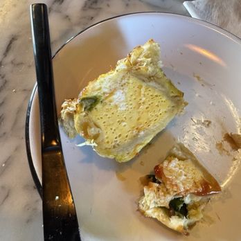 The Dez - "Spinach" Quiche or Wall o'Egg? You decide. - Coffee & Tea Near Me - Joshua Tree, California