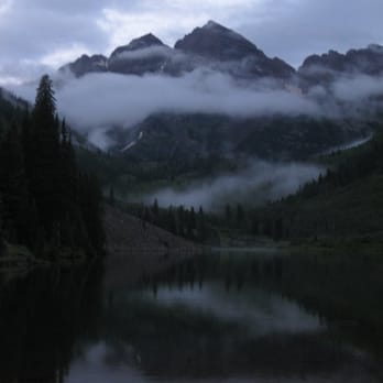 Maroon Bells Peaks - Just before sunrise - Rock Climbing Near Me Maroon Bells Peaks - Just before sunrise - Rock Climbing Near Me