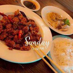 Dry Chili Pepper Chicken and Fried Dumplins Dry Chili Pepper Chicken and Fried Dumplins