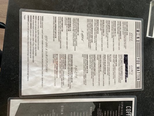 Menu photo 2 One Lake Park Fairfield, CA