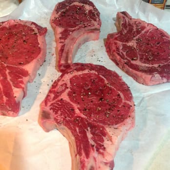 Wheat Ridge Poultry and Meats - These are some rib eyes I picked up for $6.99 a pound!! Look how nice they are :) - Meat Shops Near Me - Wheat Ridge, Colorado