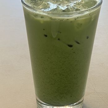 Arcade Coffee Roasters - Matcha with vanilla syrup iced - Bakeries Near Me - Riverside, California Arcade Coffee Roasters - Matcha with vanilla syrup iced - Bakeries Near Me - Riverside, California