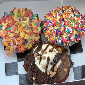 Broad Street Dough - fruitty pebbles, sprinkle, special red velvet - Donuts Near Me - Oakhurst, New Jersey Broad Street Dough - fruitty pebbles, sprinkle, special red velvet - Donuts Near Me - Oakhurst, New Jersey