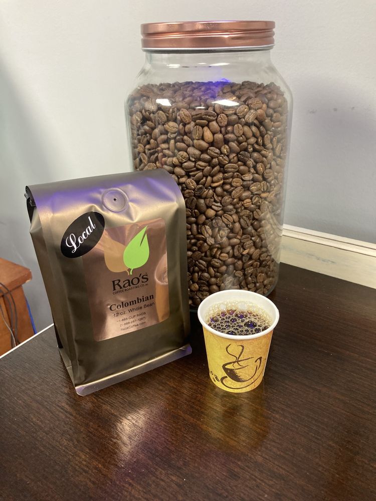Rao's Coffee Roasting Logo