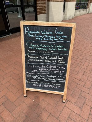 Portsmouth's Visitor's Center