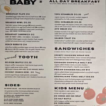 Sugar Baby - Menu - Coffee & Tea Near Me - Seminole, Florida Sugar Baby - Menu - Coffee & Tea Near Me - Seminole, Florida