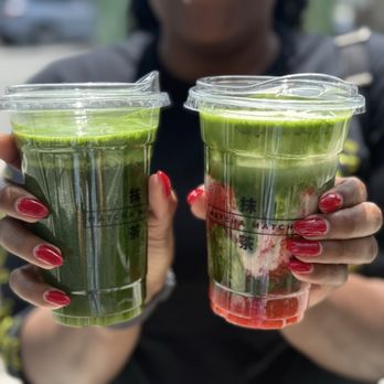 Matcha Matcha - Matcha yuzu tonic and strawberry matcha - Coffee & Tea Near Me - San Jose, California