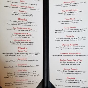 Two Chicks - Dranks - Breakfast & Brunch Near Me - Reno, Nevada Two Chicks - Dranks - Breakfast & Brunch Near Me - Reno, Nevada
