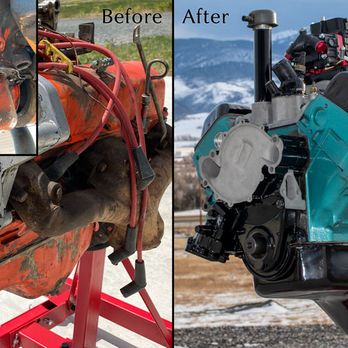 NH Engines - This is a before & after comparison of an AMC V8 that has been rebuilt by us here in Whitehall, Montana. - Machine Shops Near Me - Whitehall, Montana NH Engines - This is a before & after comparison of an AMC V8 that has been rebuilt by us here in Whitehall, Montana. - Machine Shops Near Me - Whitehall, Montana