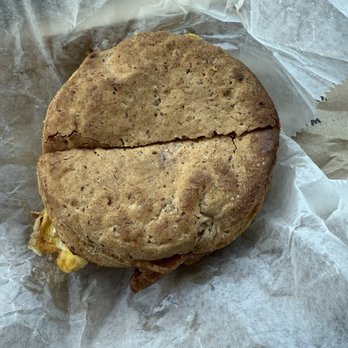 Toasted Oat Cafe - BEC on gluten free roll - Sandwiches Near Me - Newington, Connecticut Toasted Oat Cafe - BEC on gluten free roll - Sandwiches Near Me - Newington, Connecticut