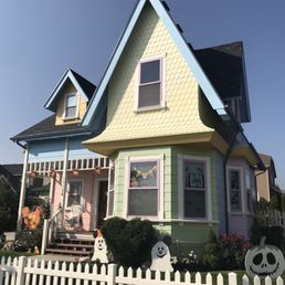 UP house is ready for Halloween.