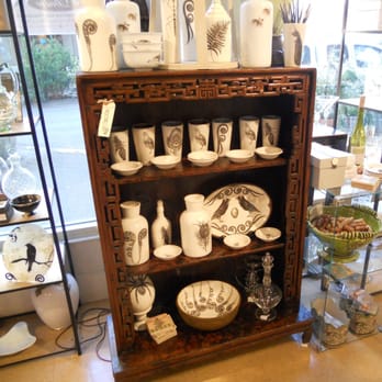 Passionflower - A few of the many and varied interesting ceramic and pottery pieces in the store - Florists Near Me - Eugene, Oregon