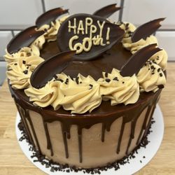 Chocolate peanut butter cake