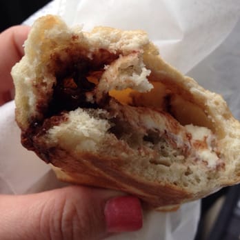 Big L's Bagels - Bollum stuffed with cream cheese & Nutella! - Coffee & Tea Near Me - Winchester, Virginia Big L's Bagels - Bollum stuffed with cream cheese & Nutella! - Coffee & Tea Near Me - Winchester, Virginia