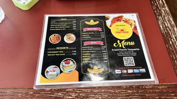 Menu photo 1 Front Porch Taqueria Stone Mountain, GA Menu photo 1 Front Porch Taqueria Stone Mountain, GA