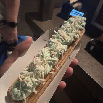 Terran Treats - Pandan latte churro - Desserts Near Me - Anaheim, California Terran Treats - Pandan latte churro - Desserts Near Me - Anaheim, California