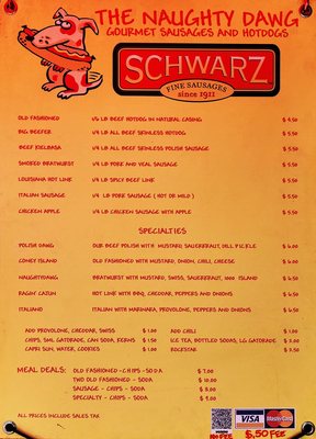 Menu photo 1 The Naughty Dawg San Rafael , CA