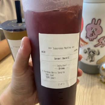 Formosa Aroma - Berry Sangria - really good!! refreshing, tart, lightly sweet, fruity, delicious - Bubble Tea Near Me - Alhambra, California Formosa Aroma - Berry Sangria - really good!! refreshing, tart, lightly sweet, fruity, delicious - Bubble Tea Near Me - Alhambra, California