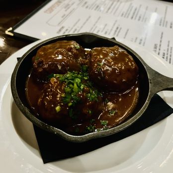 Copperwood Tavern - Venison Meatballs - New American Near Me - Arlington, Virginia
