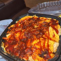 Malco Powerhouse Cinema - BBQ Nachos (Chicken) 0/10