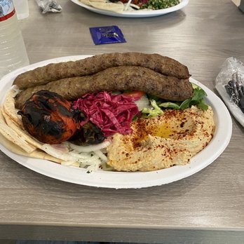 Grillers Mediterranean Kitchen - Beef Koobideh Plate - Mediterranean Near Me - Glendale, California