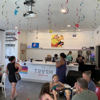 Trash Ice Cream - Inside the building. - Ice Cream & Frozen Yogurt Near Me - Bentonville, Arkansas Trash Ice Cream - Inside the building. - Ice Cream & Frozen Yogurt Near Me - Bentonville, Arkansas